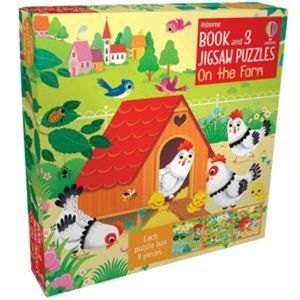 Book & Puzzle Set: Farm